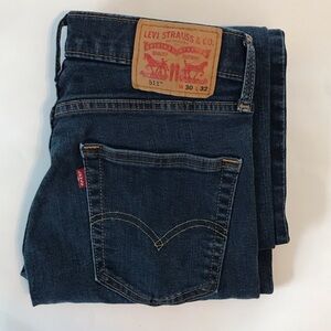 Levi's 511 Classic Mens Slim Fit Jeans - 30 x 32